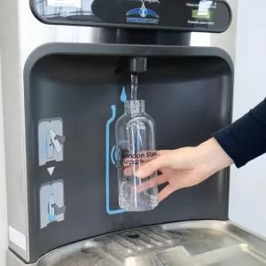 contactless water cooler MIW for airports